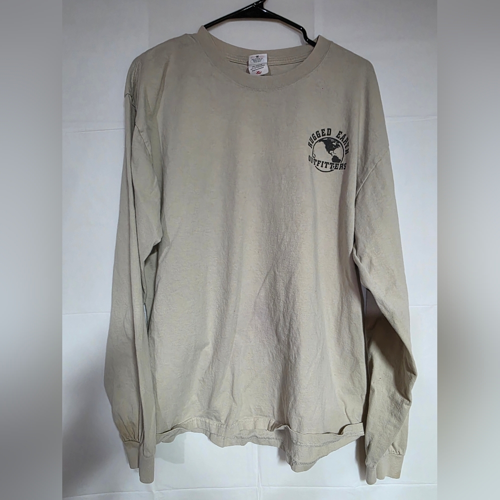 Rugged Earth Outfitters Beige Long Sleeve Shirt